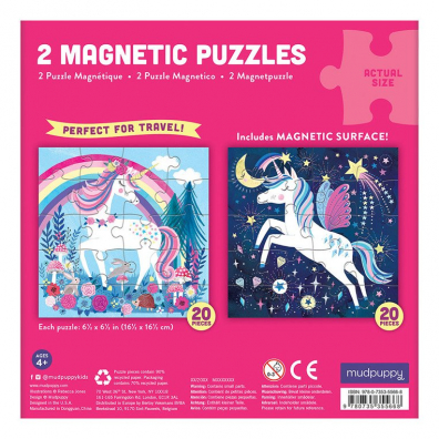 Puzzle magnetyczne Magiczne jednoroce 4+ Mudpuppy