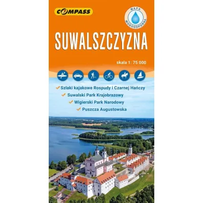 Suwalszczyzna. Mapa turystyczna w skali 1:75 000 (wersja wodoodporna)