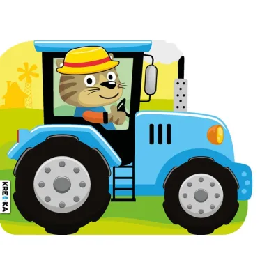 Traktor. Pojazdy dla maluch�w. Kolorowanka