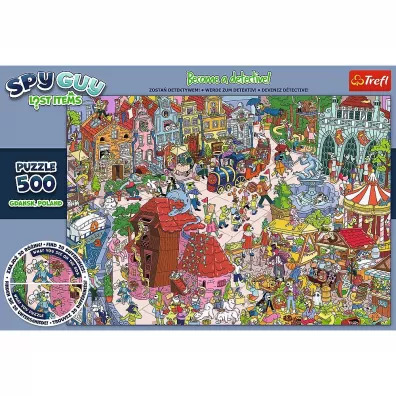 Puzzle 500 el. Spy Guy Gda�sk Trefl