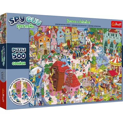 Puzzle 500 el. Spy Guy Gda�sk Trefl