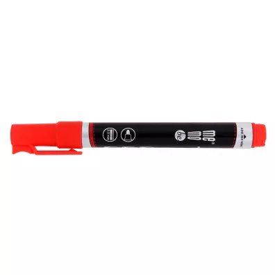 MemoBe Marker permanentny okr�g�a ko�c.kolor czerwony