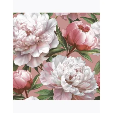 Serwetki MAKI Lunch SL 330x330 Kwiaty bia�e 061801