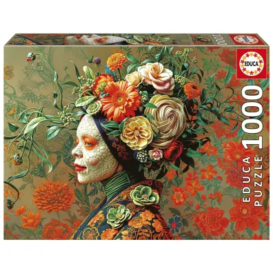 Puzzle 1000 el. Kr�lowa jaszczurek Educa