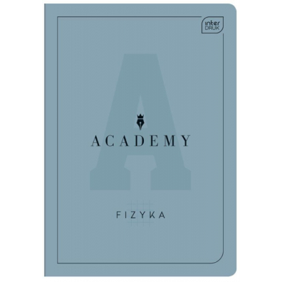 Interdruk Zeszyt A5 Fizyka Academy kratka 60 kartek 10 szt.
