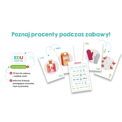 Gra karciana EDUseria Procenty Kapitan Nauka