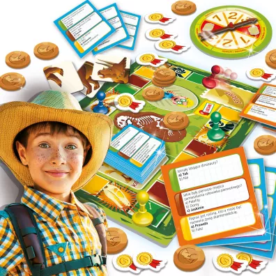 I`m a Genius. Quiz. Dinozaury i cz�owiek pierwotny