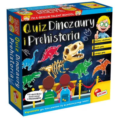 I`m a Genius. Quiz. Dinozaury i cz�owiek pierwotny