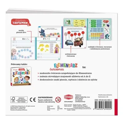 Disney uczy Elementarz �wiczenia 5+ PCC-9306
