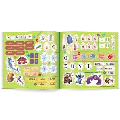 Disney uczy Elementarz �wiczenia 5+ PCC-9306