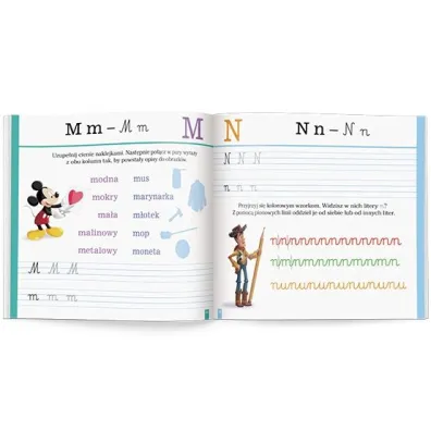 Disney uczy Elementarz �wiczenia 5+ PCC-9306
