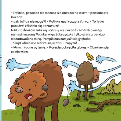 Sk�d wieje wiatr? �ubr Pompik. Odkrycia. Tom 9