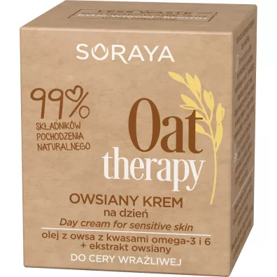 Soraya Oat Therapy Day Cream owsiany krem do twarzy na dzie� do cery wra�liwej 75 ml