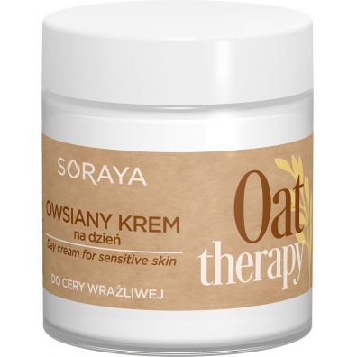Soraya Oat Therapy Day Cream owsiany krem do twarzy na dzie do cery wraliwej 75 ml