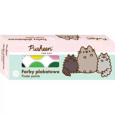St. Majewski Farby plakatowe Pusheen 12x20ml