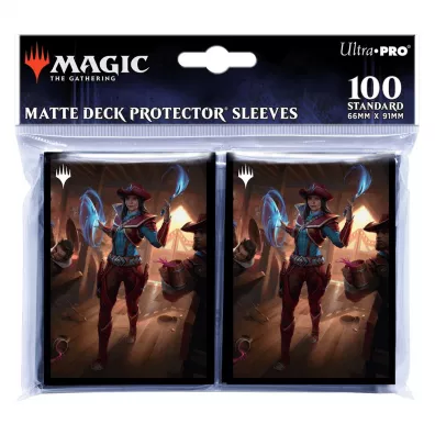 Ultra-Pro: Magic the Gathering - Outlaws of Thunder Junction - Matte Deck Protector Sleeves - Stella Lee, Wild
