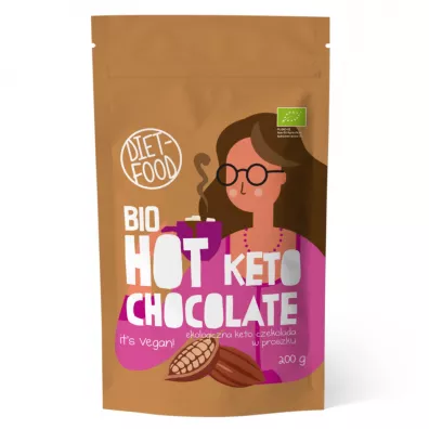 Diet-Food Gor�ca keto czekolada w proszku 200 g Bio