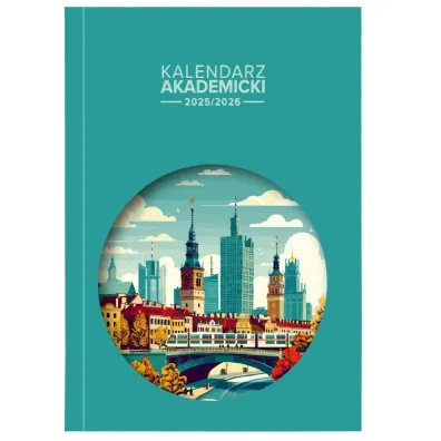 Kalendarz akademicki 2025/2026 A5 tyg. PCV Miasto