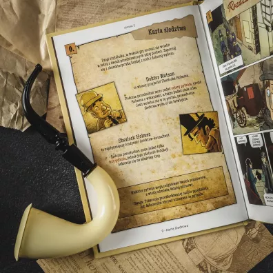 Komiksy paragrafowe Sherlock Holmes. Cie� Kuby Rozpruwacza