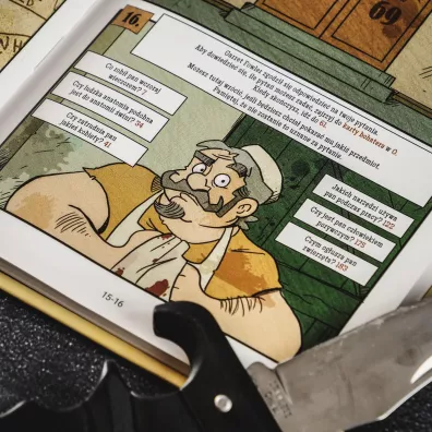Komiksy paragrafowe Sherlock Holmes. Cie� Kuby Rozpruwacza