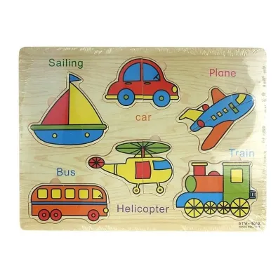 Puzzle drewniane Pojazdy Adar