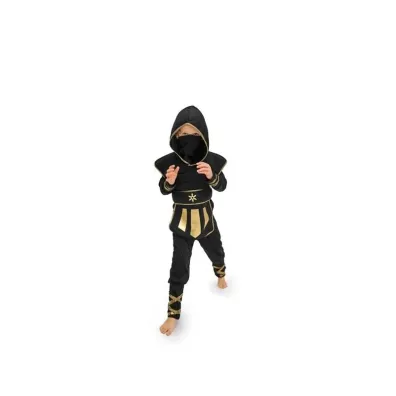 Strj Ninja czarny rozm. 96-116cm