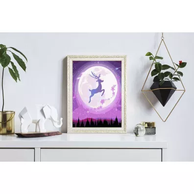Twoje Hobby Malowanie po numerach - Bajkowy jele� 40x50cm