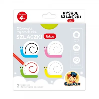 CzuCzu D�uuugie rysowanki Rysuj� szlaczki �atwe 4+