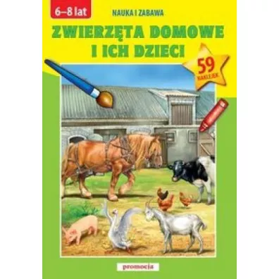 Naklejanki - Zwierz�ta domowe i ich dzieci