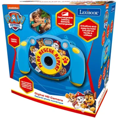 Aparat cyfrowy dzieci�cy Psi Patrol z funkcj� robienia zdj�� i wideo Lexibook DJ080PA Lexibook-Apollo