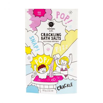 Nailmatic Kids Crackling Bath Salts musujca sl do kpieli dla dzieci Pink 60 g