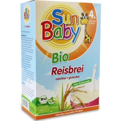 Sun Baby 4 mc kaszka ry�owa bezglutenowa 250 g Bio