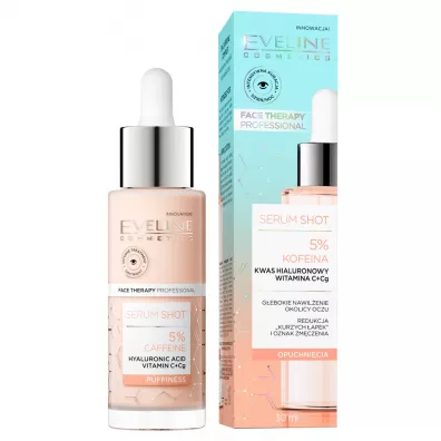 Eveline Cosmetics Serum Shot 5% Kofeina serum na opuchni�cia pod oczy i na powieki 30 ml