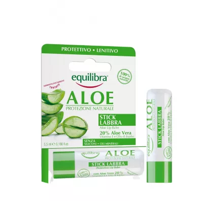 Equilibra Aloe Protective Lip Balm aloesowy sztyft do ust 5.5 ml