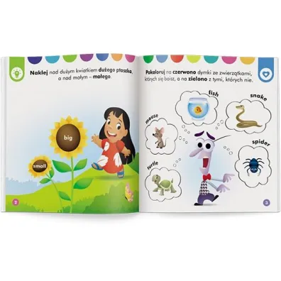 Disney Maluch Elementarz angielskiego �wiczenia HOP-9207