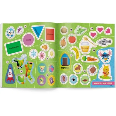 Disney Maluch Elementarz angielskiego �wiczenia HOP-9207
