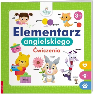 Disney Maluch Elementarz angielskiego �wiczenia HOP-9207
