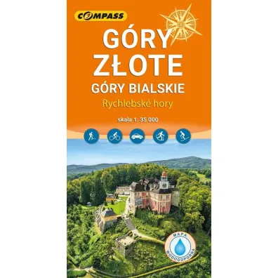 G�ry Z�ote. Mapa turystyczna w skali 1:35 000 (wersja wodoodporna)