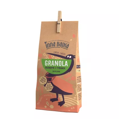 Inna Bajka Granola gryczana tymianek i rozmaryn 300 g