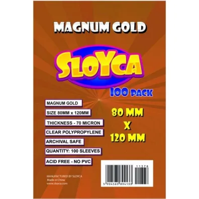 Baldar Koszulki Magnum Gold 80x120 mm 100 szt.