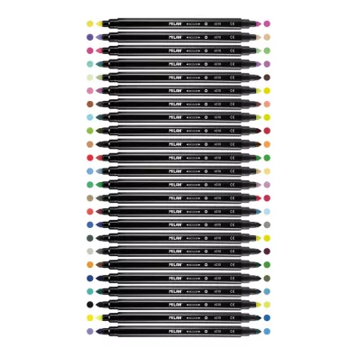 Milan Flamastry dwustronne Bicolor 48 kolor�w