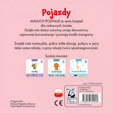 Maluch poznaje. Pojazdy