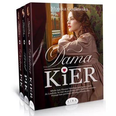 Pakiet Dama Kier. Tomy 1-3: Dama Kier, Krl Pik, Dama Pik - Monika Godlewska