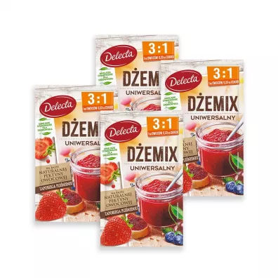 Delecta D�emix uniwersalny 3:1 Zestaw 4 x 30 g
