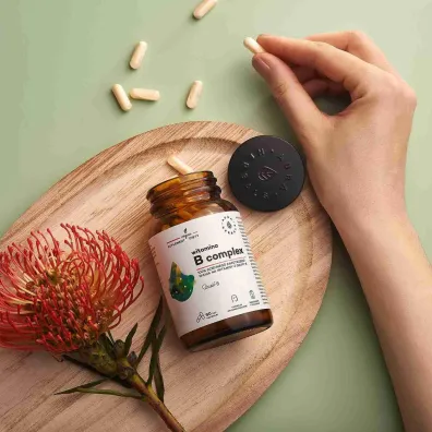 Aura Herbals Witamina B Complex - suplement diety 90 kaps.