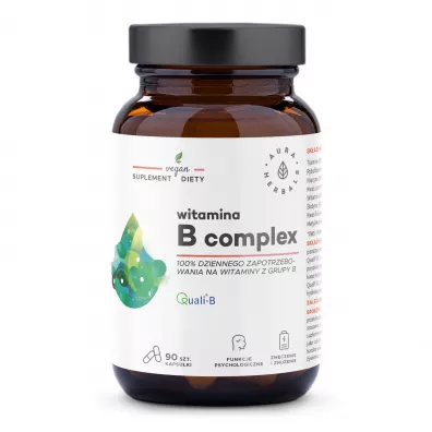 Aura Herbals Witamina B Complex - suplement diety 90 kaps.