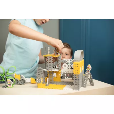 Klocki Mini Waffle Budowniczy Du�y blister