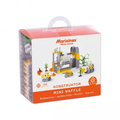 Klocki Mini Waffle Budowniczy Du�y blister