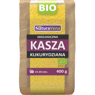 NaturaVena Kasza kukurydziana 400 g Bio
