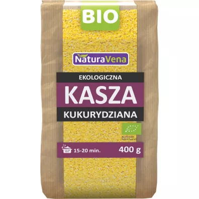 NaturaVena Kasza kukurydziana 400 g Bio
